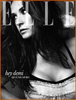 Demi Moore Covers Elle UK